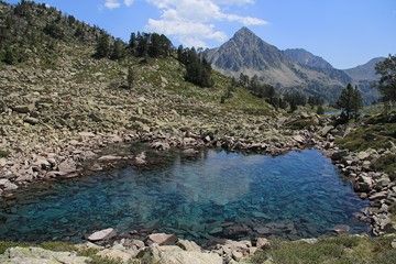 lake pyrenees hiking trip france